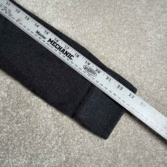 Grayers Mens Long Sleeve Button Up Shacket Shirt Medium Gray Cold Weather Rated - Picture 5 of 7